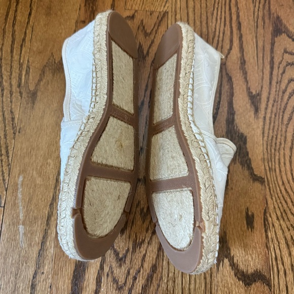 Talbots White Embroidered Espadrilles - Picture 4 of 5